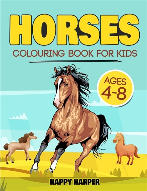 Horses Colouring Book (Paperback)