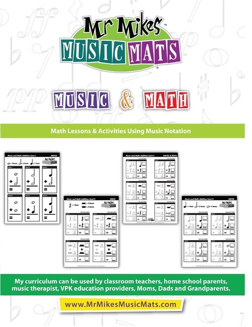 Music and Math: MrMikesMusicMats (Paperback)