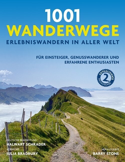 1001 Wanderwege (Paperback)