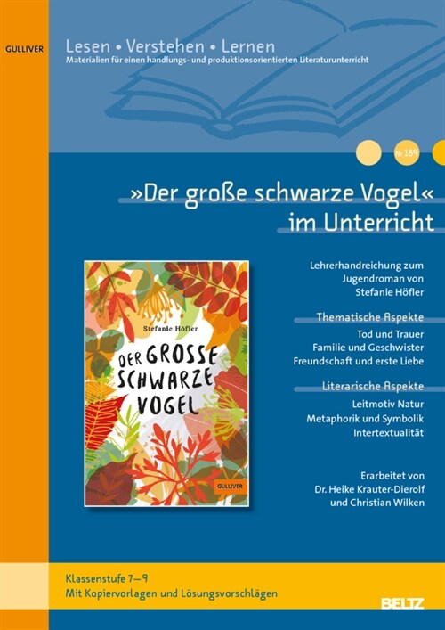 Der große schwarze Vogel im Unterricht (Pamphlet)