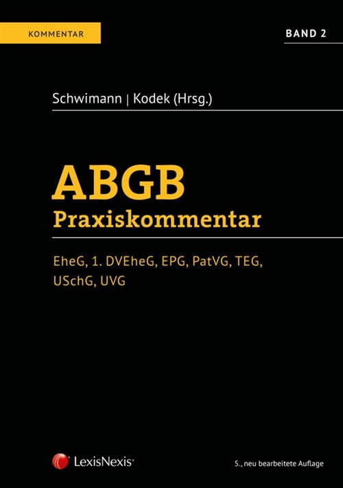 ABGB Praxiskommentar - Band 2, 5. Auflage (Hardcover)