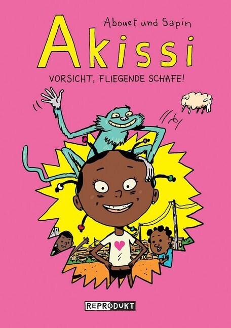 Akissi - Vorsicht, fliegende Schafe! (Hardcover)