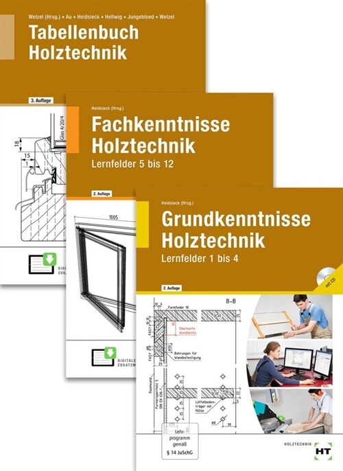 Holztechnik III, 3 Bde. (Book)