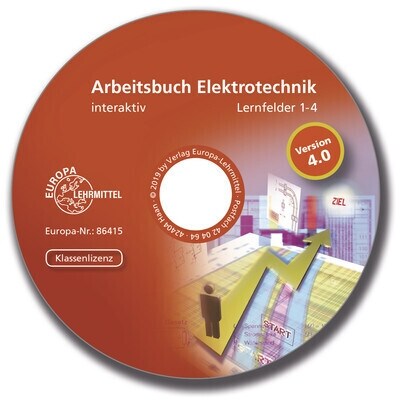 Arbeitsbuch Elektrotechnik LF 1-4 interaktiv - Klassenlizenz, CD-ROM (CD-ROM)