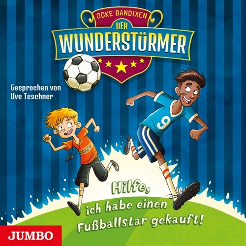 Der Wundersturmer - Hilfe, ich habe einen Fußballstar gekauft!, Audio-CD (CD-Audio)