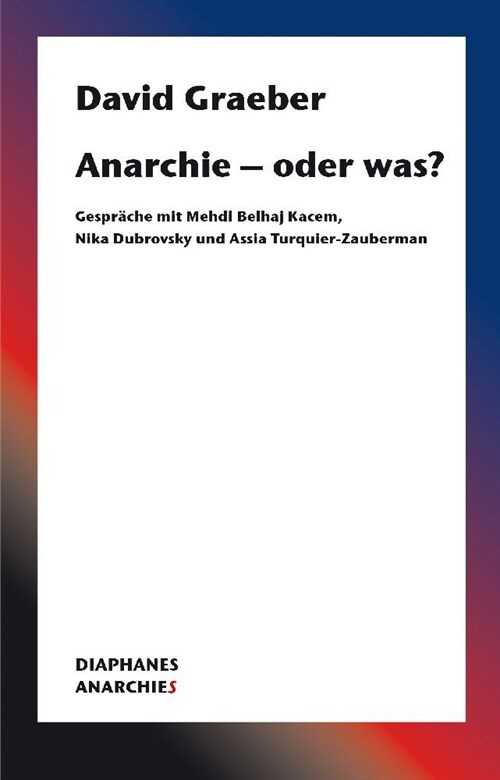 Anarchie - oder was (Paperback)