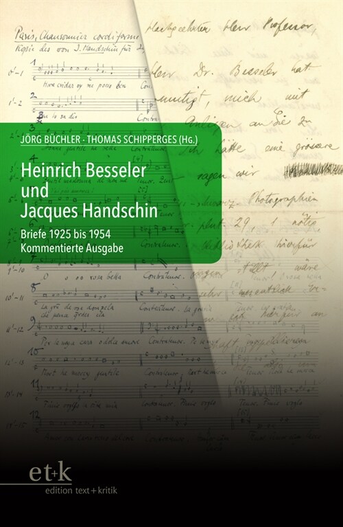 Heinrich Besseler und Jacques Handschin (Sheet Music)