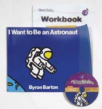 I Want to be an Astronaut (Book+Workbook+CD) - Story Shake 2