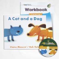 A Cat and a Dog (Book+Workbook+CD) - Story Shake 1