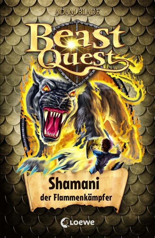 Beast Quest - Shamani, der Flammenkampfer (Hardcover)