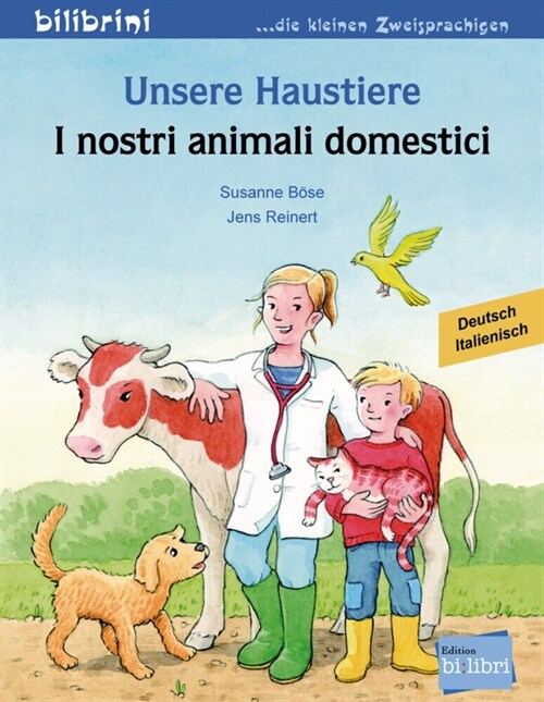 Unsere Haustiere, Deutsch-Italienisch. I nostri animali domestici (Pamphlet)