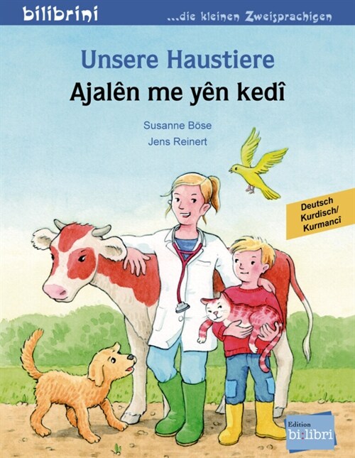 Unsere Haustiere, Deutsch-Kurdisch/Kurmanci. Ajalen me yen kedi (Pamphlet)