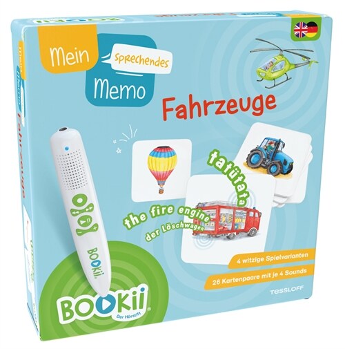 BOOKii® Mein sprechendes Memo Fahrzeuge (Game)