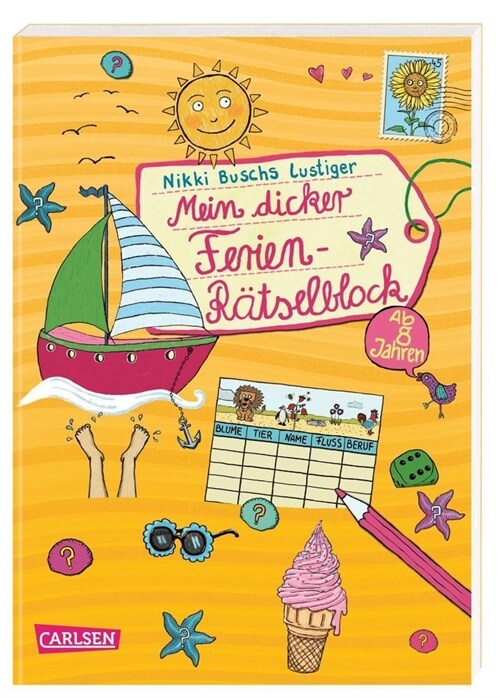 Mein dicker Ferien-Ratselblock. Bd.8 (Paperback)