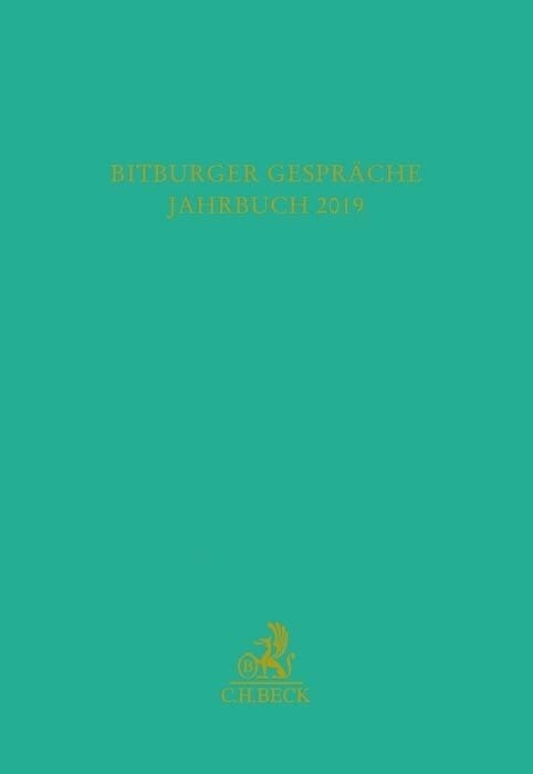 Bitburger Gesprache Jahrbuch 2019 (Hardcover)