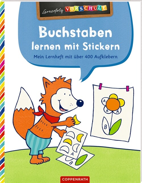 Buchstaben lernen mit Stickern (Book)