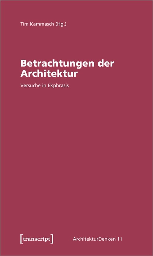 Betrachtungen der Architektur (Paperback)