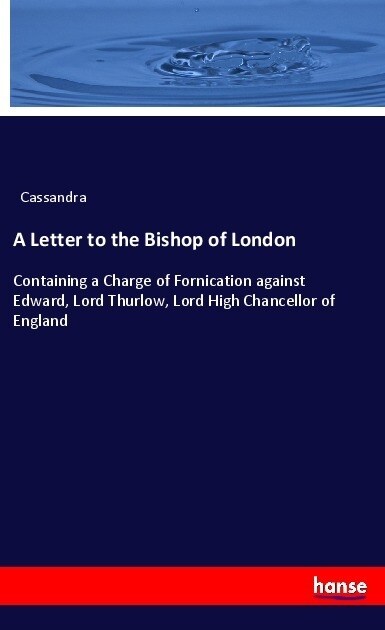 A Letter to the Bishop of London (Paperback)