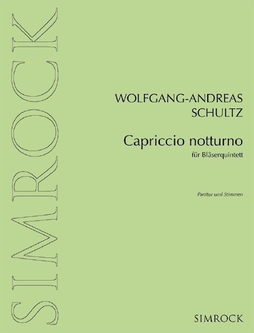 Capriccio notturno (Sheet Music)