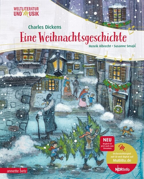 Eine Weihnachtsgeschichte, m. Audio-CD (Hardcover)