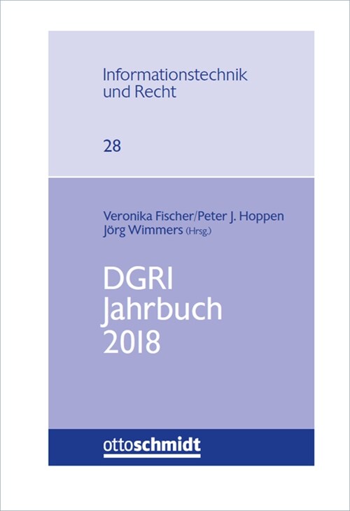 DGRI Jahrbuch 2018 (Paperback)