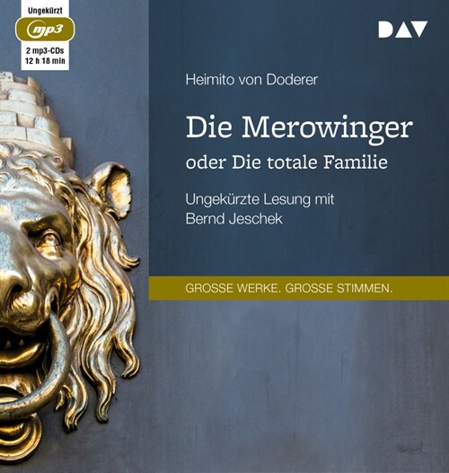 Die Merowinger oder Die totale Familie, 1 MP3-CD (CD-Audio)
