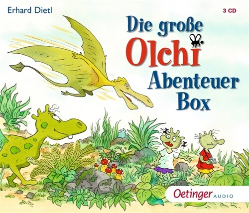 Die große Olchi-Abenteuer-Box, 3 Audio-CD (CD-Audio)