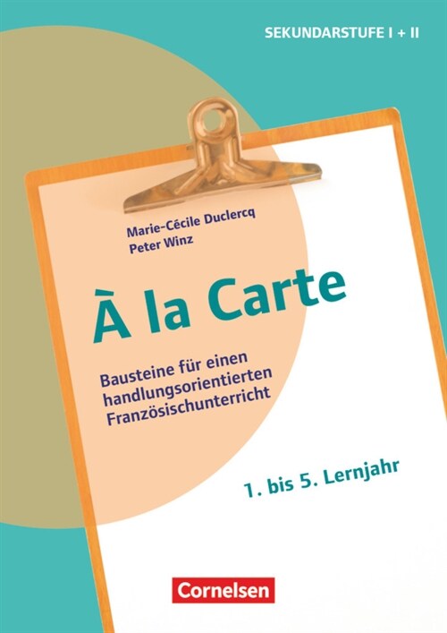 A la Carte (Pamphlet)