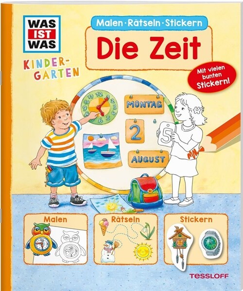 Was ist was Kindergarten: Die Zeit (Pamphlet)