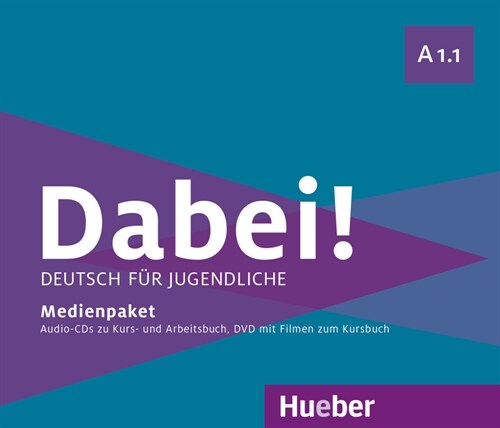 Dabei! - Deutsch fur Jugendliche A1.1 - Medienpaket, 2 Audio-CDs zum Kursbuch und eine Audio-CD zum Arbeitsbuch sowie eine DVD mit Filmen zum Kursbuch (CD-Audio)