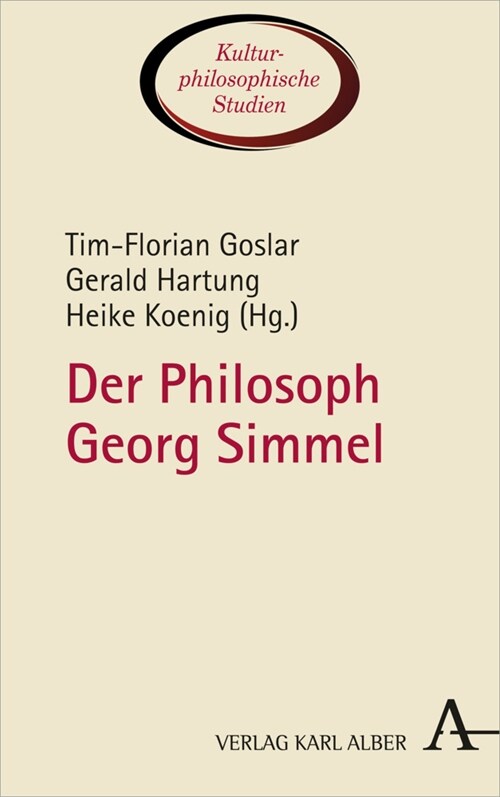 Der Philosoph Georg Simmel (Hardcover)