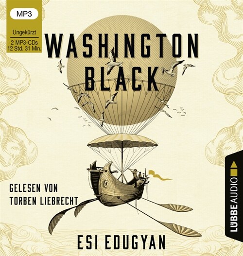 Washington Black, 2 Audio-CD, MP3 (CD-Audio)