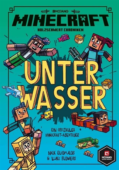 Minecraft, Unter Wasser (Hardcover)