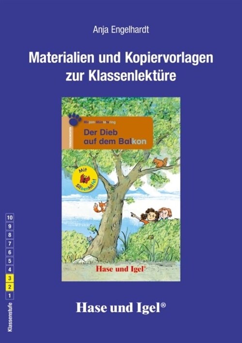 Materialien und Kopiervorlagen zur Klassenlekture: Der Dieb auf dem Balkon / Silbenhilfe (Paperback)