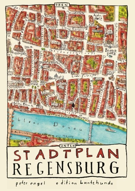 Stadtplan Regensburg (Sheet Map)