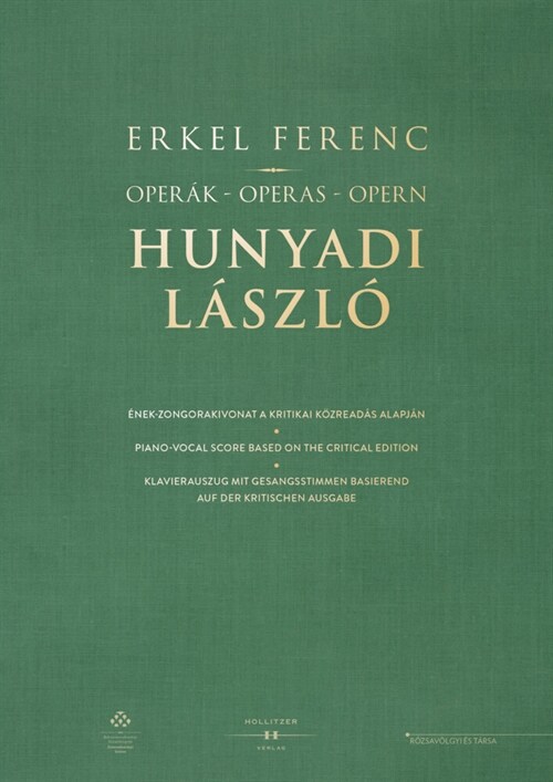 Operak - Operas - Opern. Hunyadi Laszlo (Hardcover)