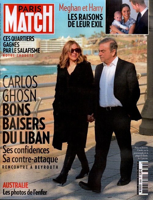 Paris Match (주간 프랑스판): 2020년 01월 16일