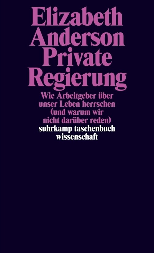 Private Regierung (Paperback)