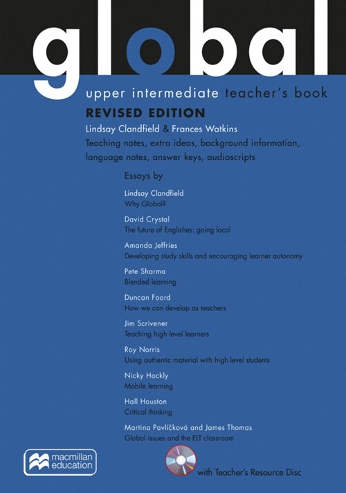 Global Upper-intermediate / Teachers Book with Resource DVD-ROM, ebook and MPO Code (WW)