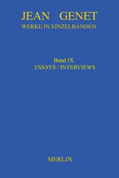 Essays & Interviews (Hardcover)