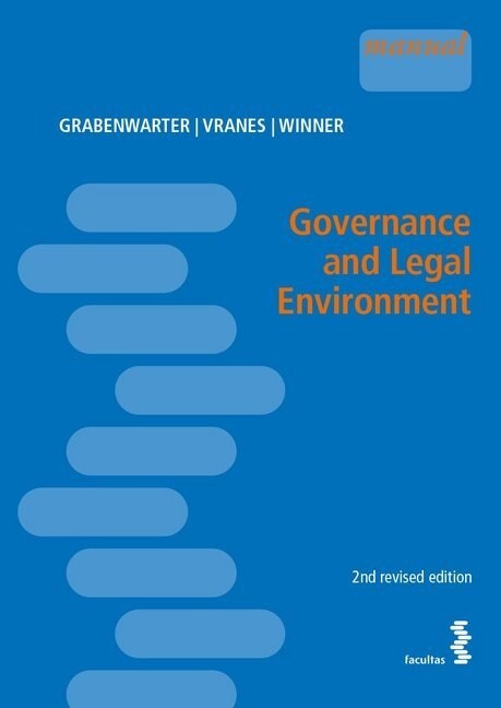 Governance and Legal Environment (Paperback)