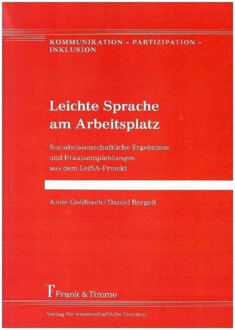 Leichte Sprache am Arbeitsplatz (Paperback)