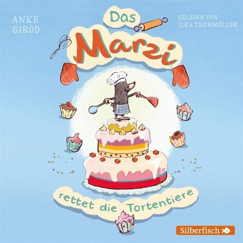 Das Marzi rettet die Tortentiere, 1 Audio-CD (CD-Audio)