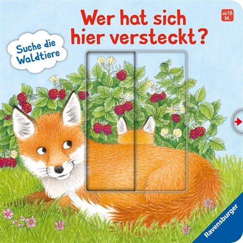 Wer hat sich hier versteckt Suche die Waldtiere (Board Book)