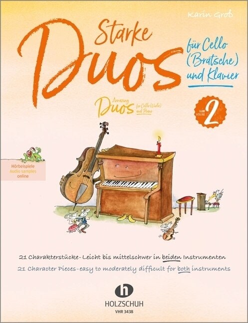 Starke Duos, fur Cello (Bratsche) und Klavier. Tl.2 (Sheet Music)