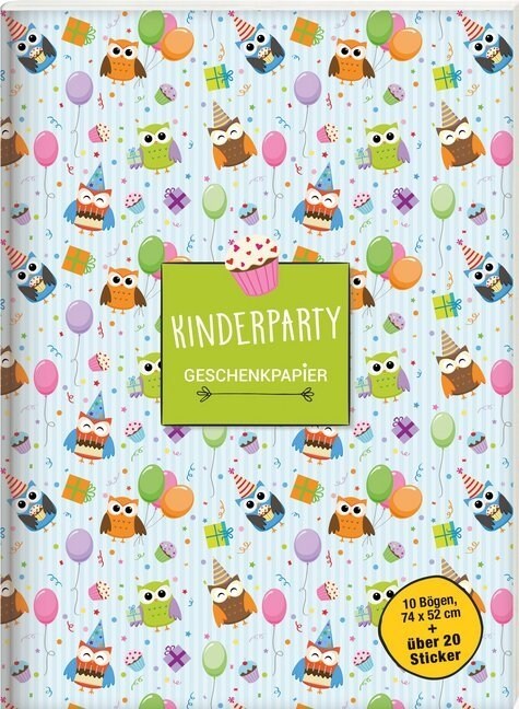 Geschenkpapierbuch - Kinderparty (Paperback)