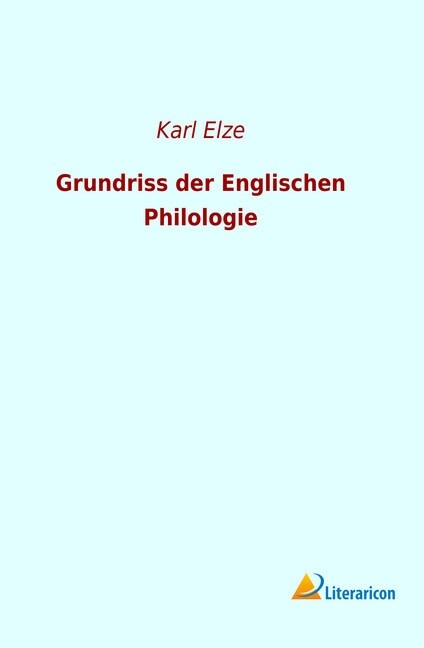 Grundriss der Englischen Philologie (Paperback)