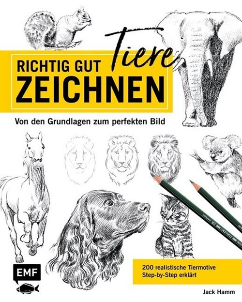 Richtig gut zeichnen - Tiere (Hardcover)