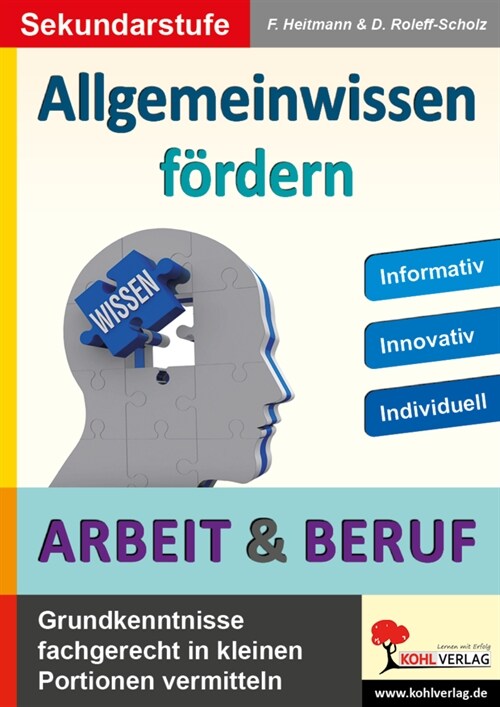 Allgemeinwissen fordern ARBEIT & BERUF (Paperback)