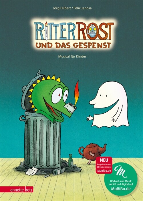 Ritter Rost und das Gespenst, m. Audio-CD (Hardcover)
